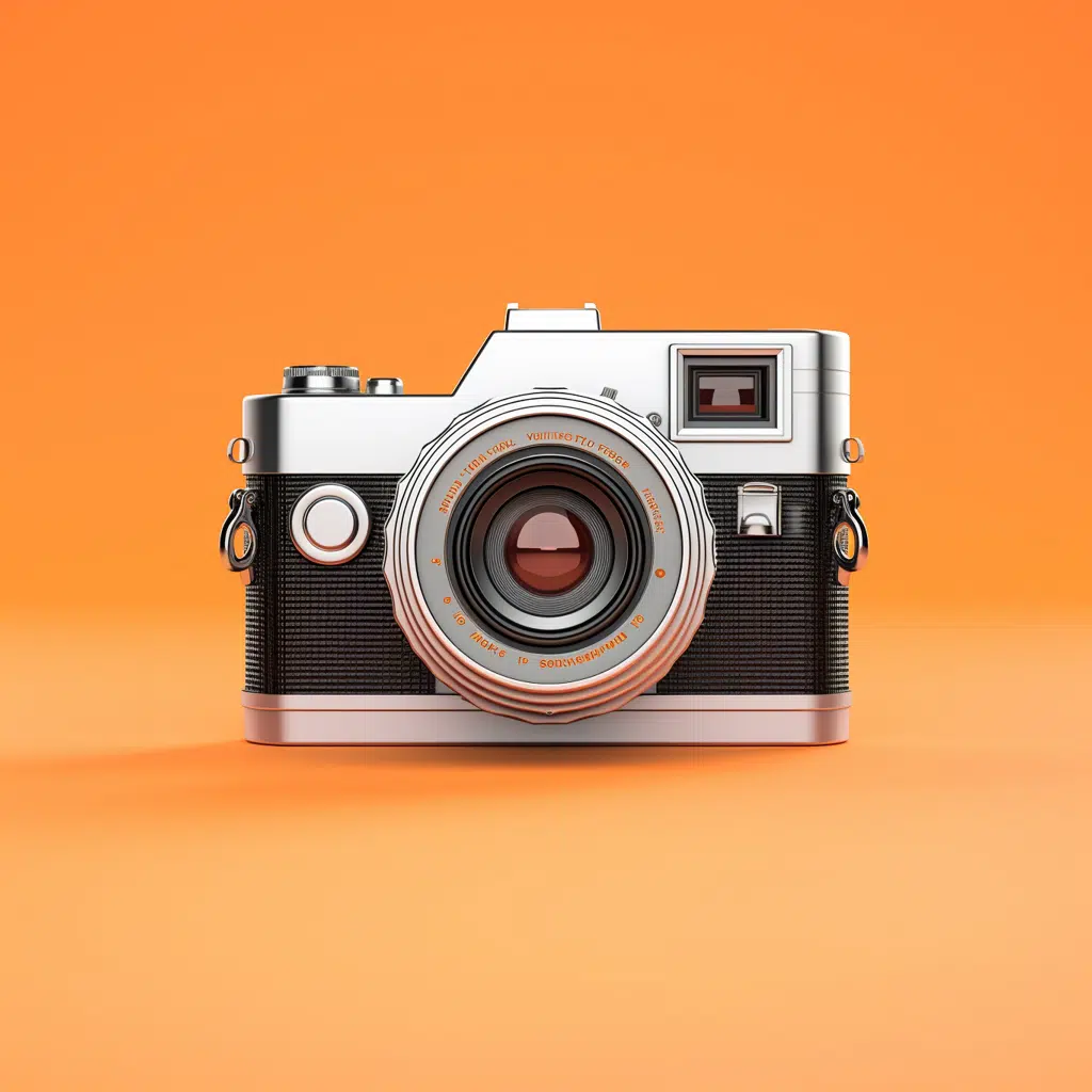 Site vitrine : image d'appareil photo